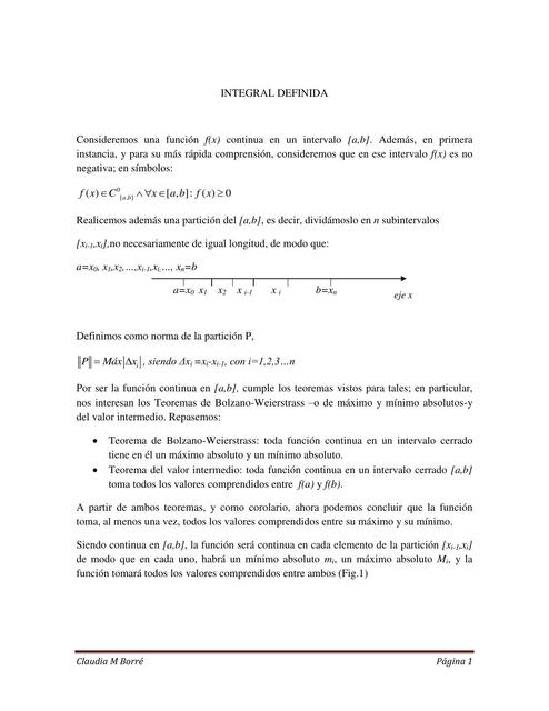 Integral Definida 