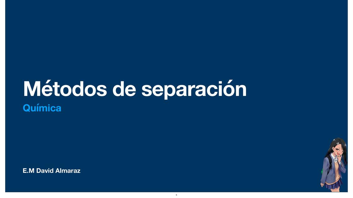 Métodos de Separación uDocz