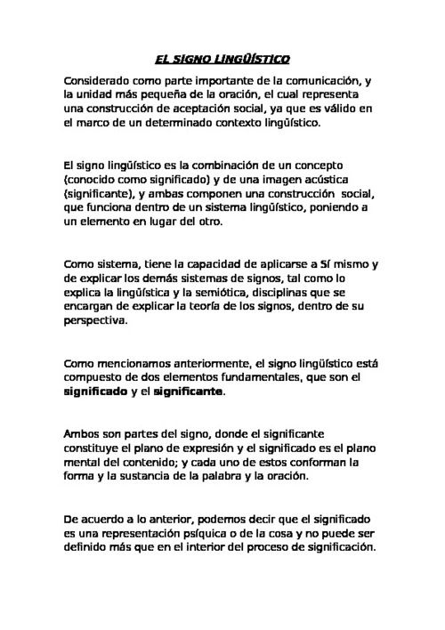 El Signo Lingüístico.Docx