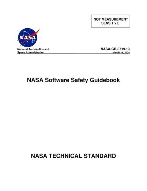 Flashcards de Nasa Software Safety Guidebook (2004) | Por HackerNews ...