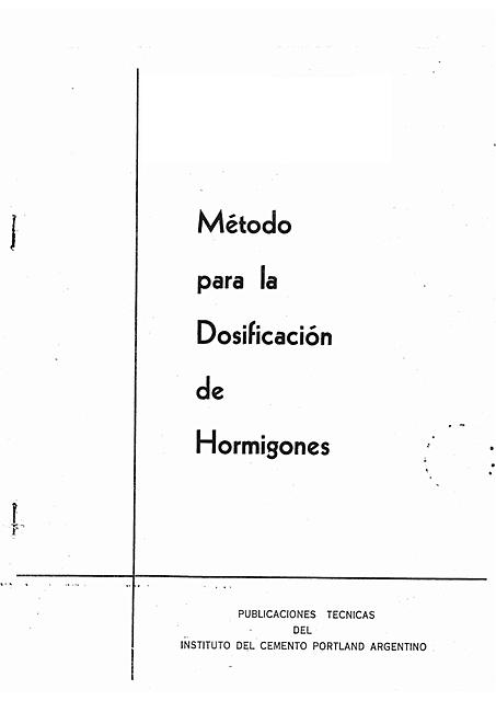 Método para la Dosificación de Hormigones ICPA Garcia Balado