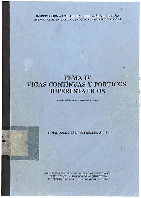 Vigas y porticos HIPERESTATICOS