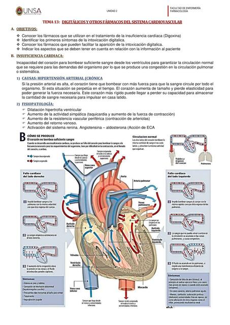 Digitálicos y Otros Fármacos del Sistema Cardiovascular 