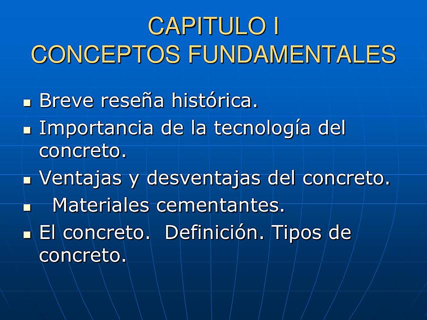 1 Conceptos fundamentaes