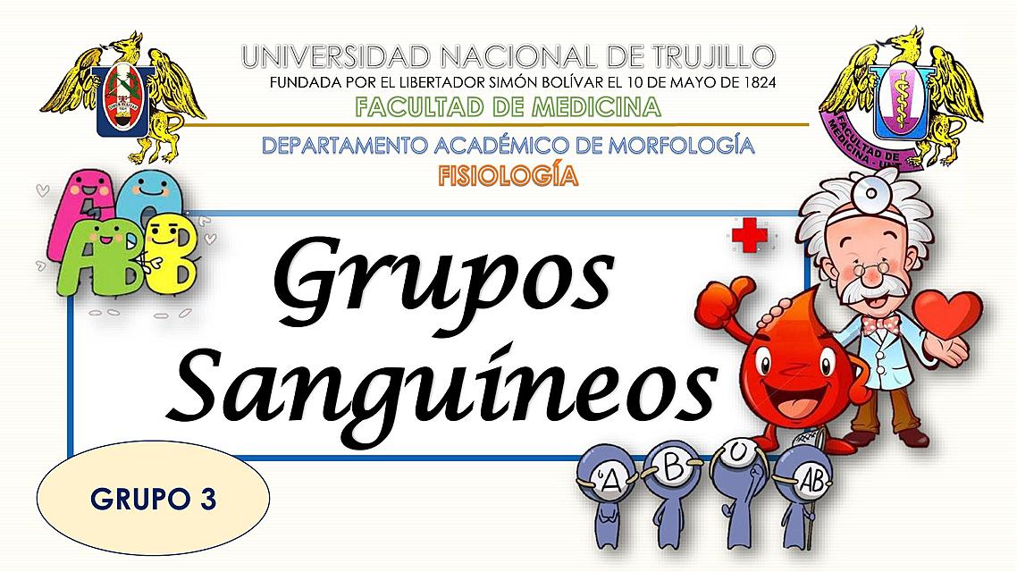 GRUPOS SANGUÍNEOS