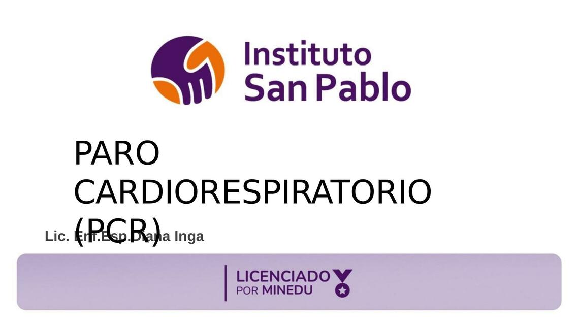 Paro Cardiorespiratorio 