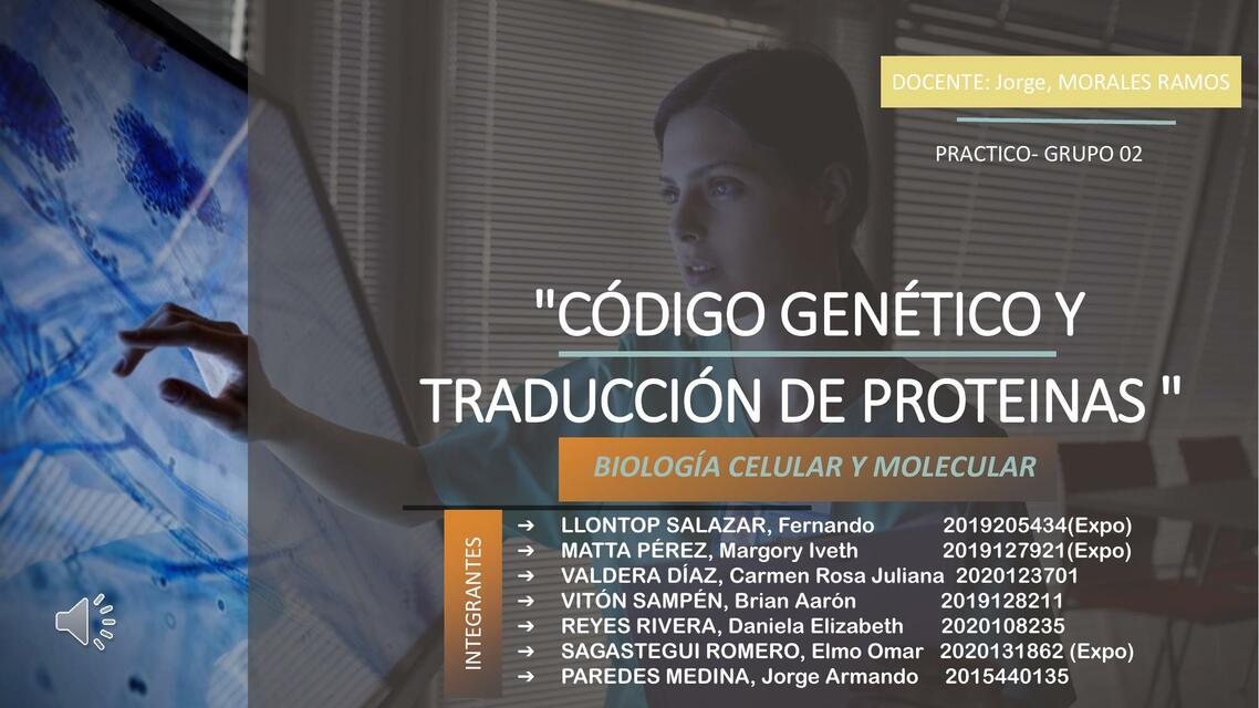 Biología - Práctica - Exposición 11