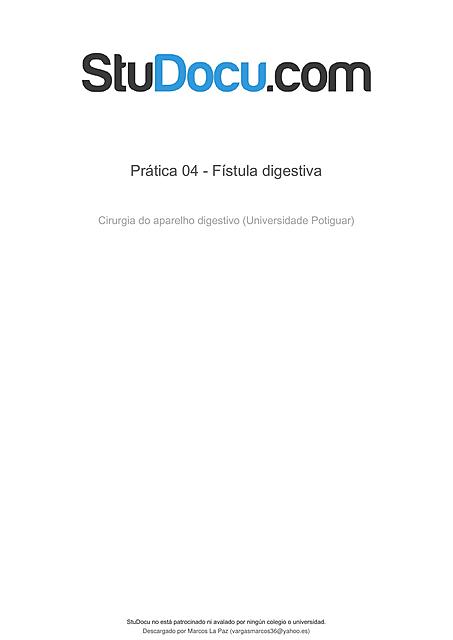 pratica 04 fistula digestiva