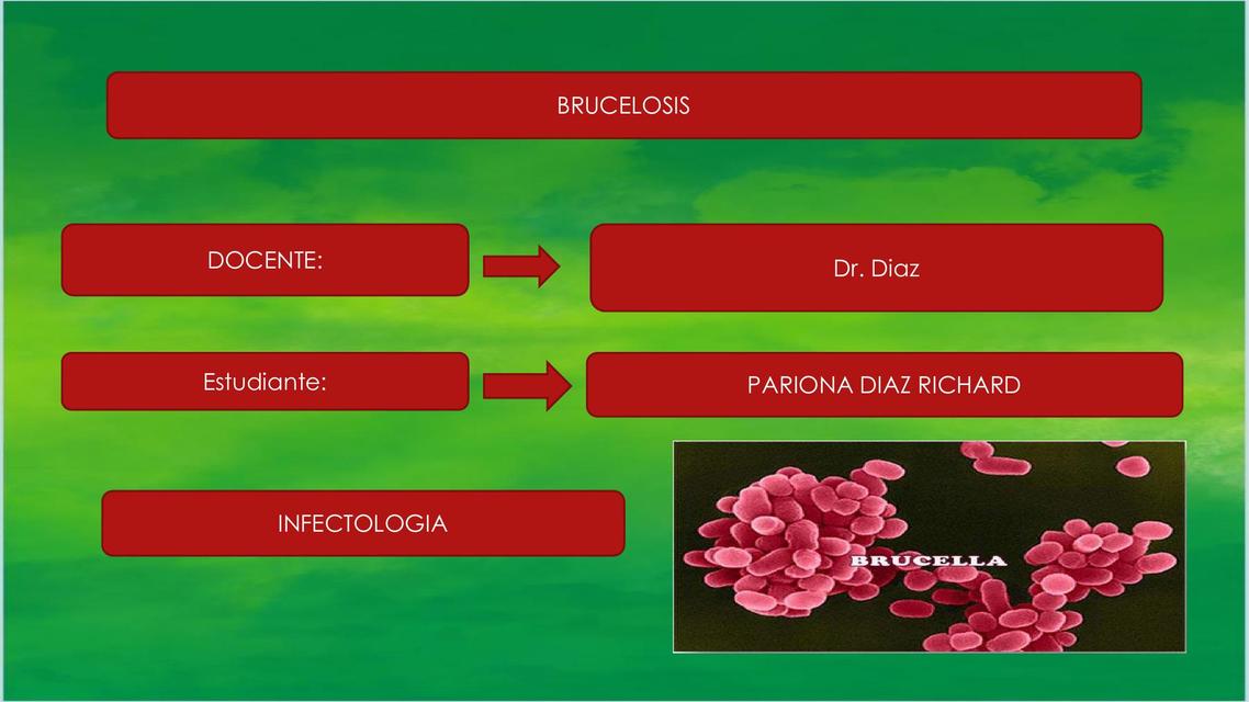 Flashcards de BRUCELOSIS | Por La Escuela Médica | uDocz