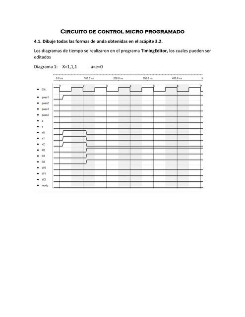 Circuito de Control Micro Programado