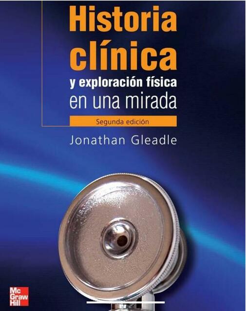 Historia Clínica y Exploración Física