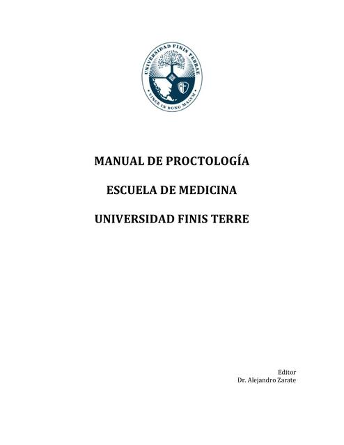 Manual de Proctología 