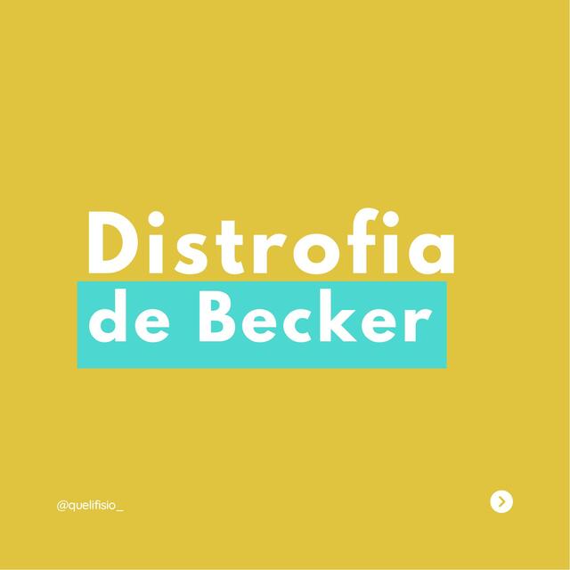 Distrofia de Becker