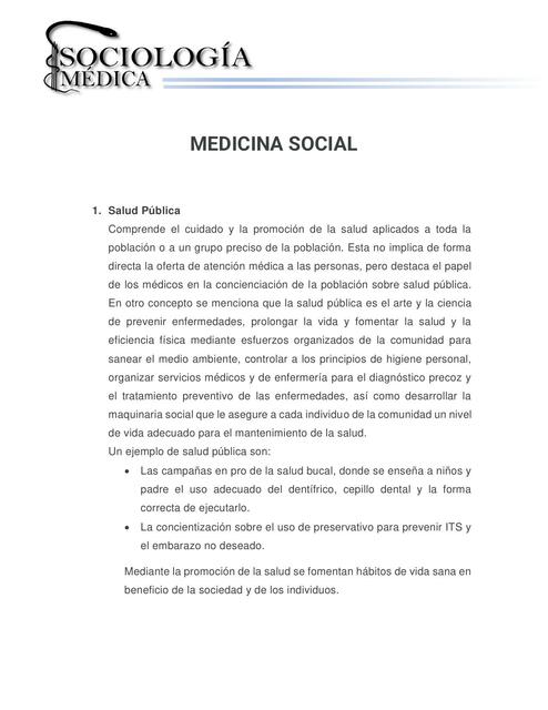Medicina Social DoDoctor uDocz