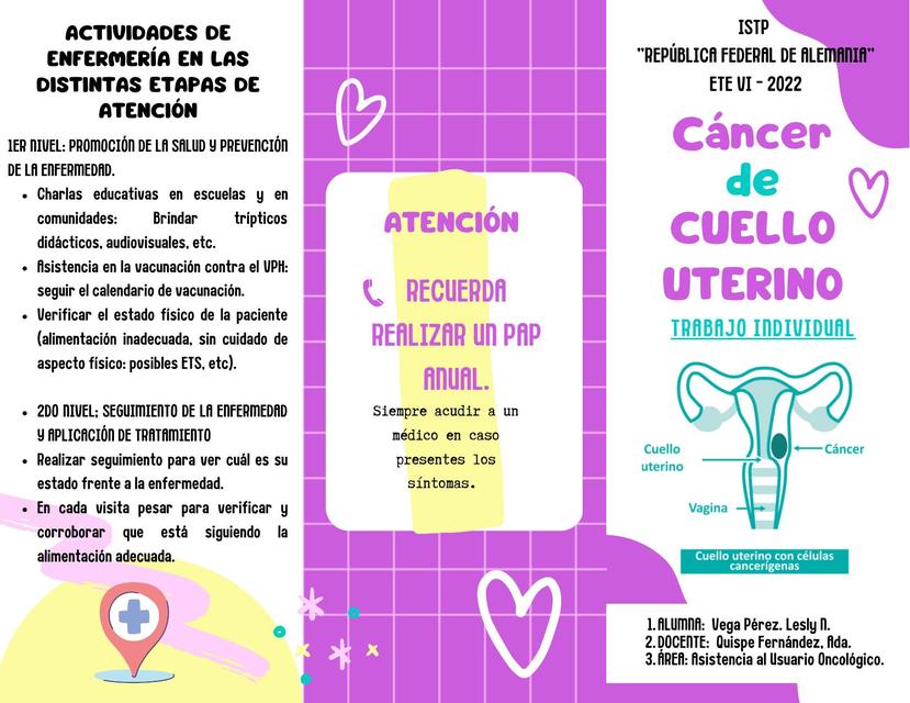 Cáncer de cuello uterino 