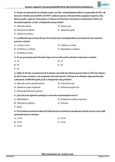 Examen A Aulary