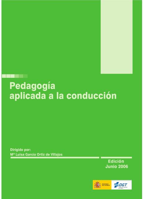 Pedagogía Aplicada a la Conducción