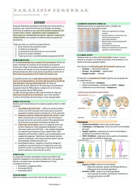 Parálisis Cerebral - TDAH - Discapacidad Intelectual