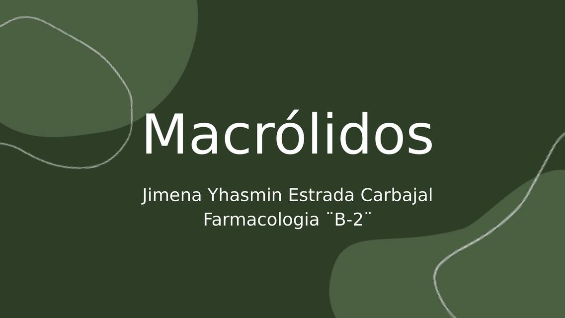 Macrólidos