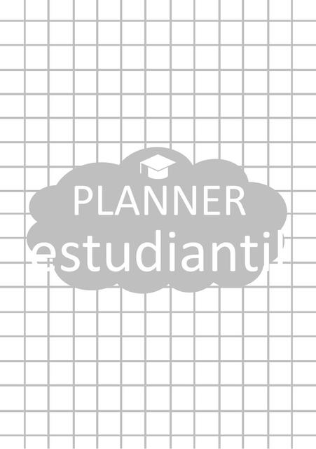 Planificador Estudiantil