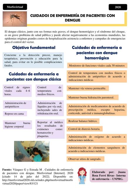 Cuidados de Enfermería de Pacientes con Dengue 