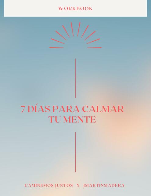 7 Días para Calmar Tu Mente | Nane | uDocz