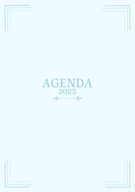 Agenda 2023 Rosario Beltran Udocz