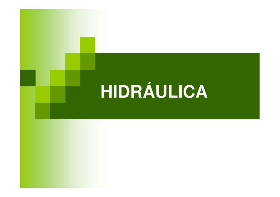 Hidráulica