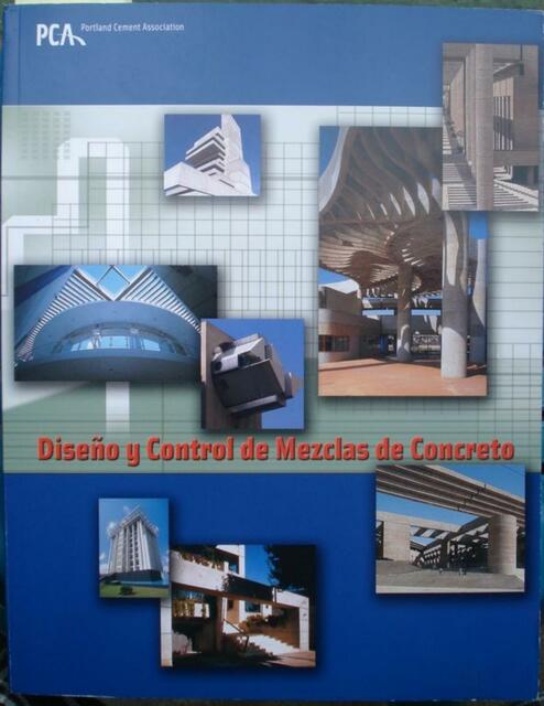 Diseño y Control de Mezclas de Concreto 