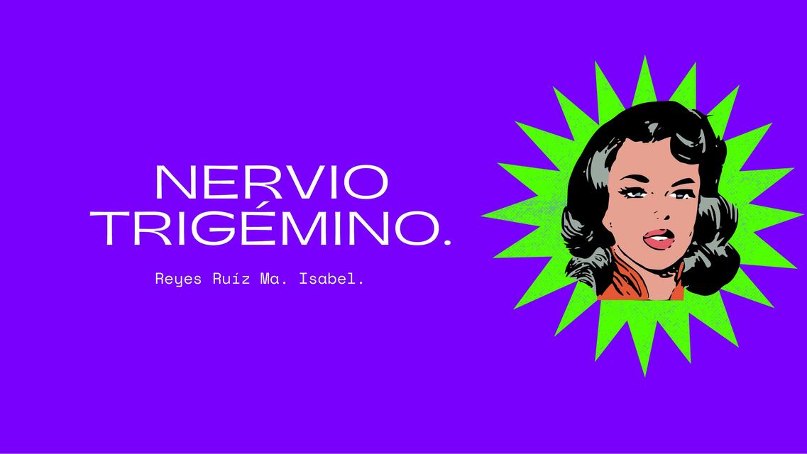 Nervio Trigémino 