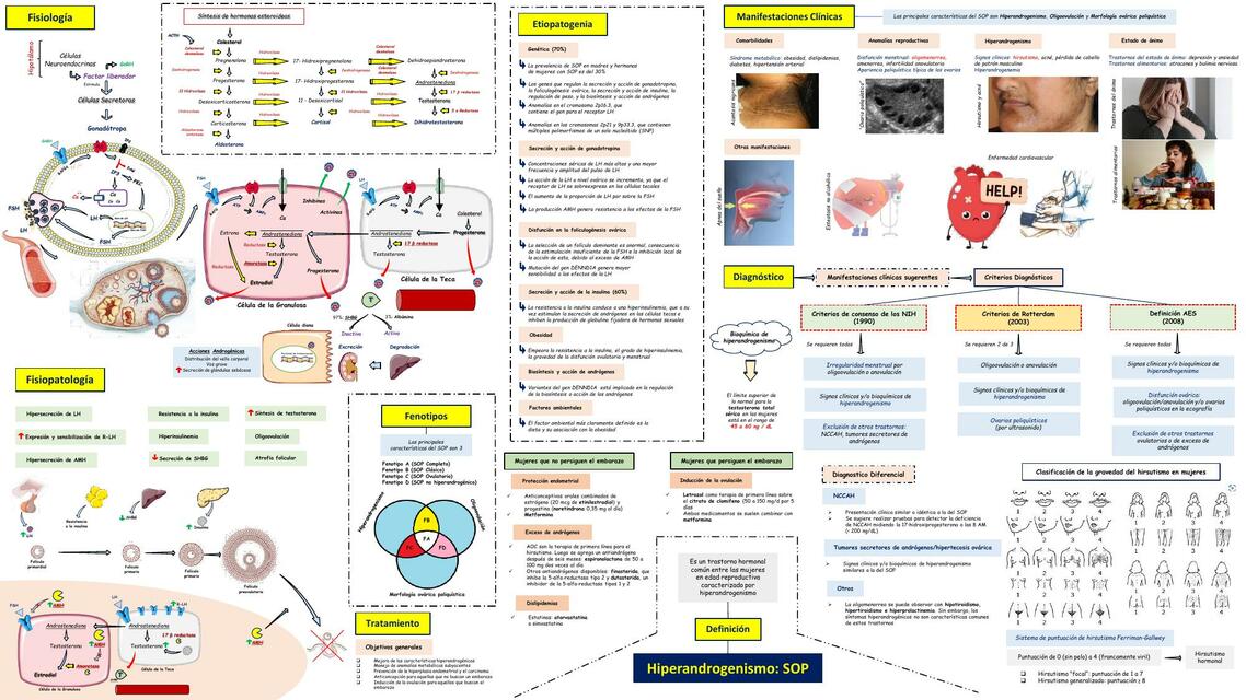 Hiperandrogenismo: SOP 