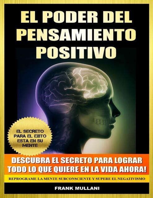 El Poder del Pensamiento Positivo 