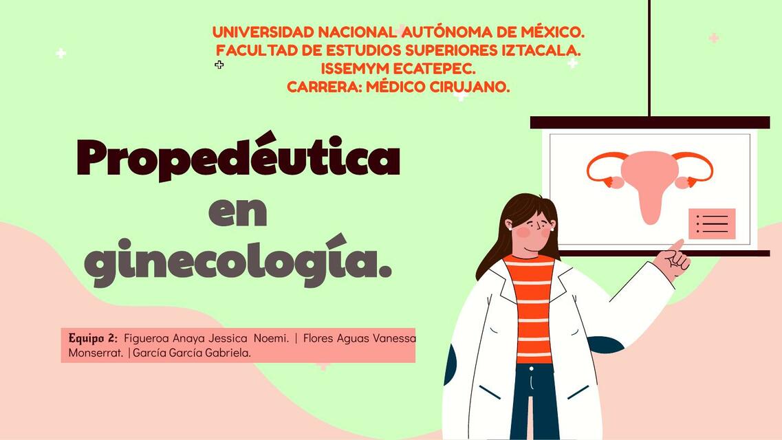 Propedéutica en Ginecología