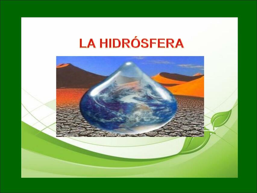 Hidrosfera 