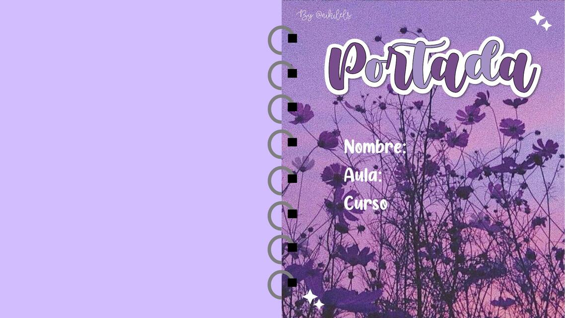 Cuaderno Digital Editable Morado