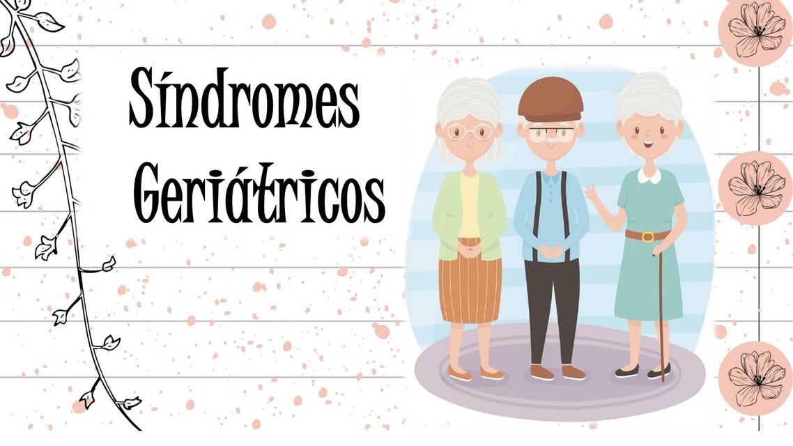 Síndromes Geriátricos 