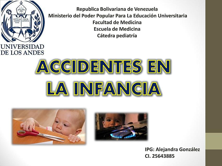 Accidentes en la infancia