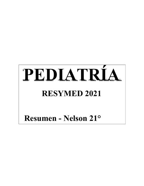 Pediatría 