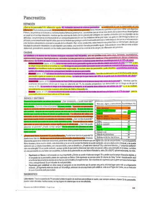 Pancreatitis