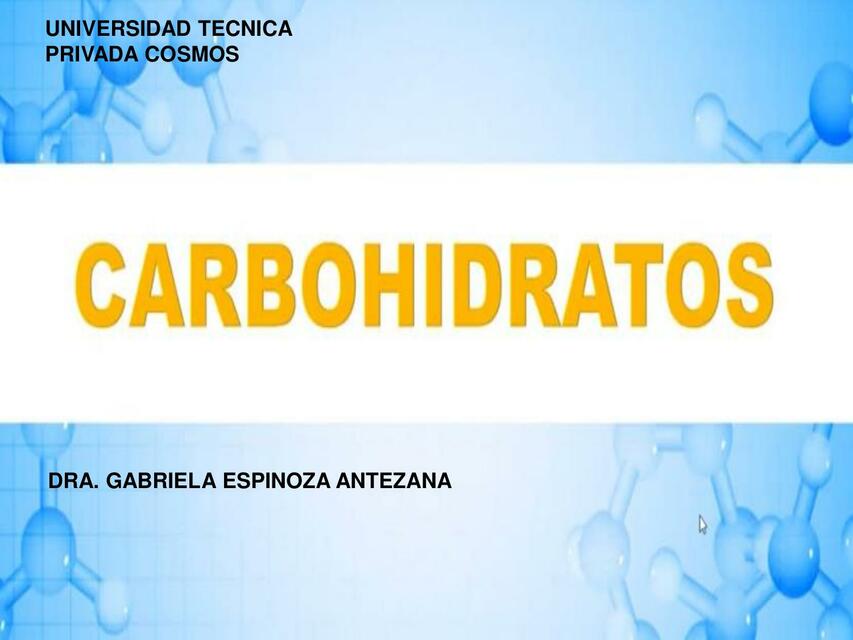 Carbohidratos