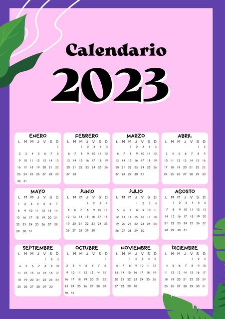 Planners más calendario