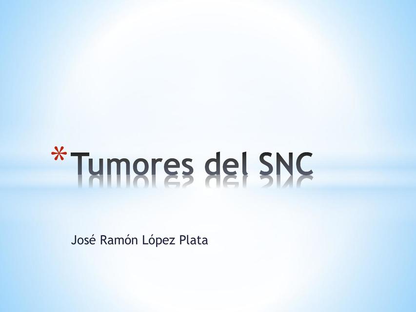 Tumores del SNC