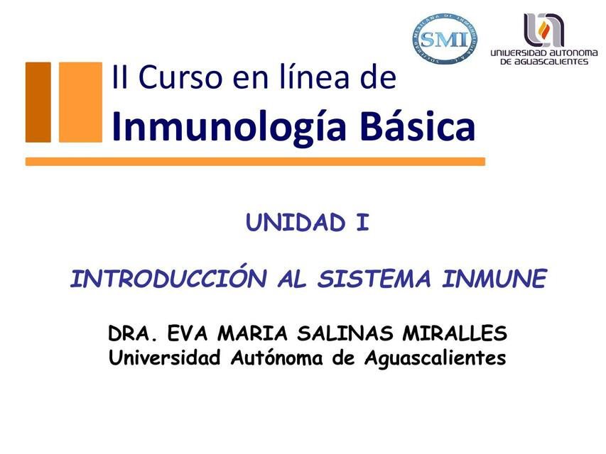 Introducción al sistema inmune 