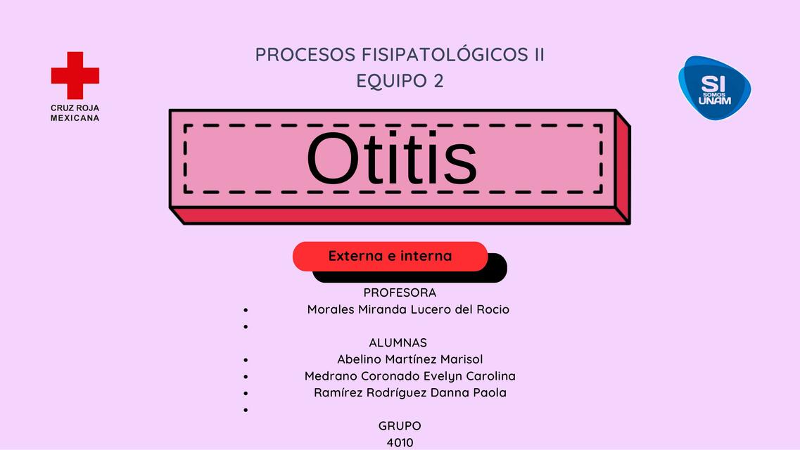 Otitis Externa e Interna Evelyn Medrano uDocz