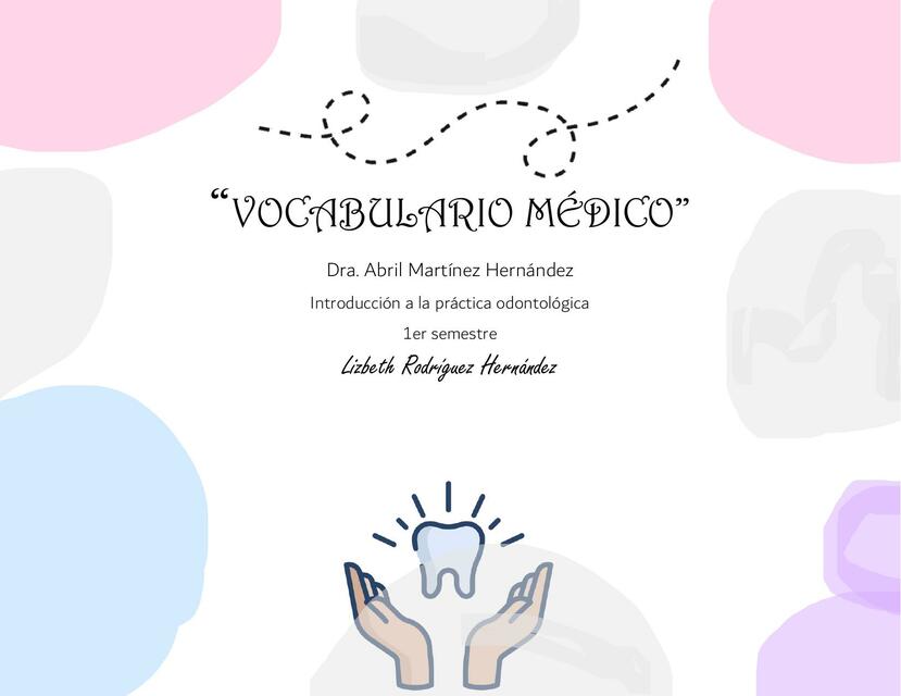 Vocabulario medico 