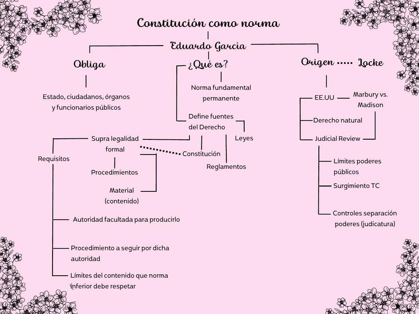 Constitución como Norma (Mapa)