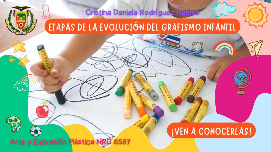 Etapas de la evolución del grafismo infantil 