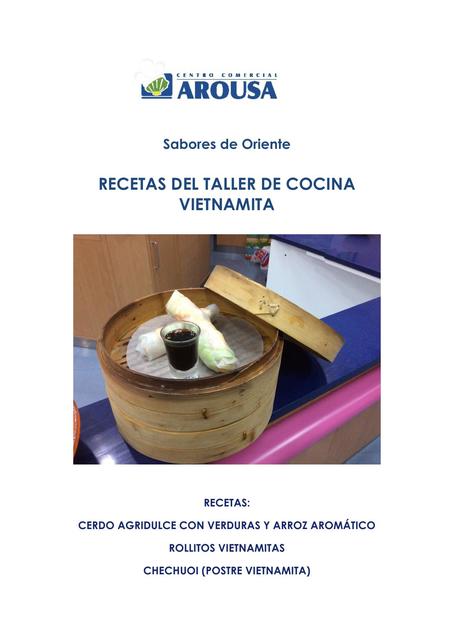 Recetas de taller de cocina vietnamita