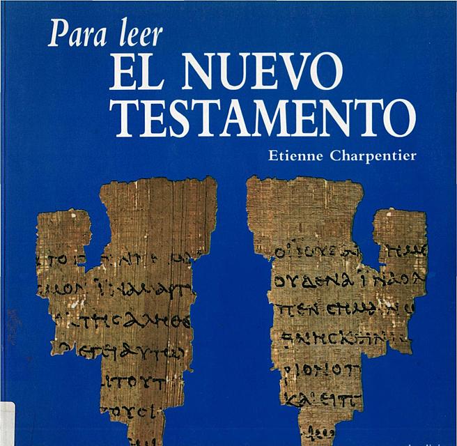 charpentier etienne para leer el nuevo testamento