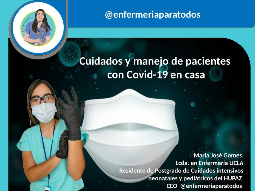 Cuidados y Manejo de Pacientes con Covid-19 en Casa | Enfermería | uDocz